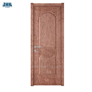 Деревянная одинарная главная дверь Дизайн Деревянная формованная дверь