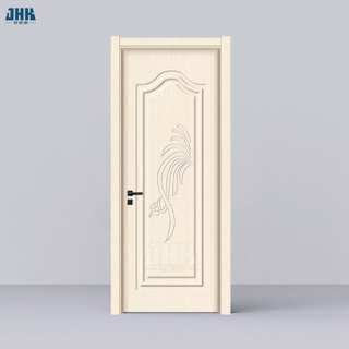 Красивая пластиковая входная деревянная дверь из ПВХ
