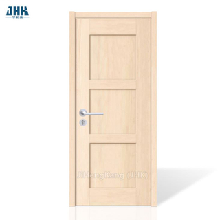 2-панельная внутренняя дверь шейкера из соснового дерева для тяжелых условий эксплуатации (JHK-SK08)