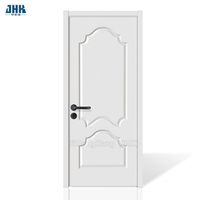 2-панельная межкомнатная деревянная дверь, белая дверь
