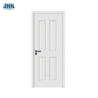 4-панельная внутренняя деревянная белая грунтовочная дверь