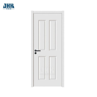 4-панельная внутренняя деревянная белая грунтовочная дверь