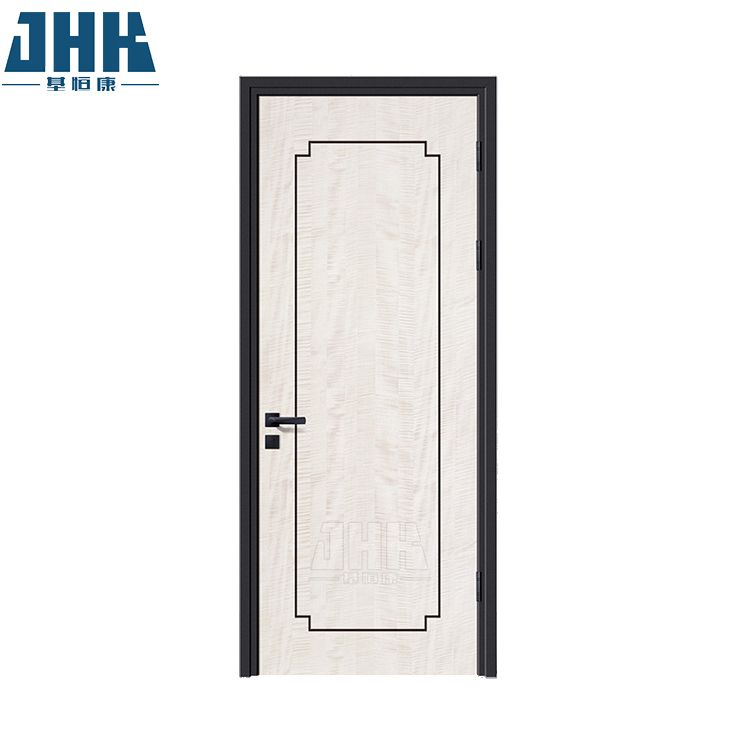 Дверь из белой ламинированной фанеры и меламина