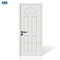 3-панельная дверь с белой грунтовкой и формованной зернистой поверхностью